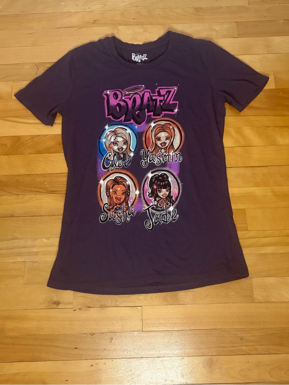 Bratz Graphic Tee with Character Art